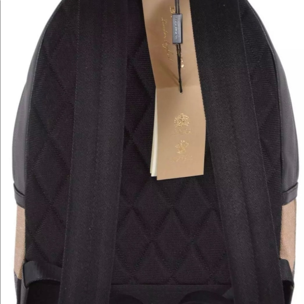 Burberry canvas backpack NWT